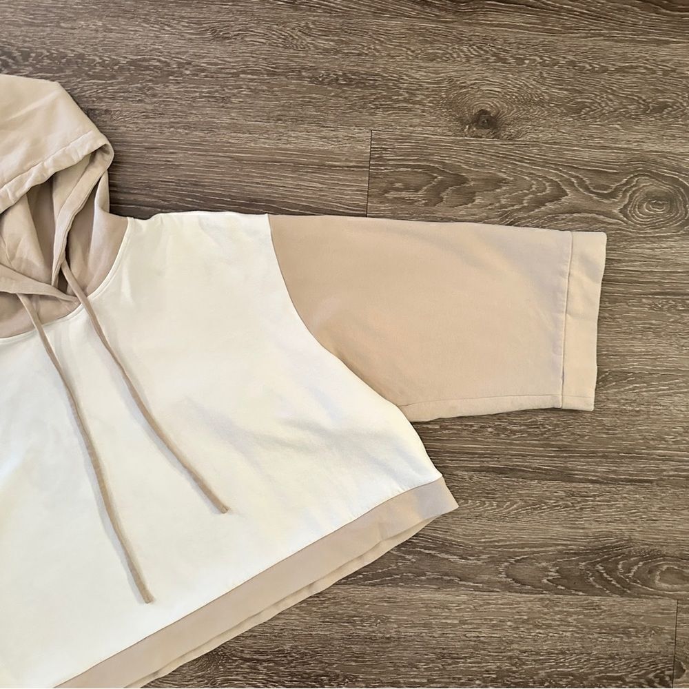 Nap Two-Tone Drawstring Hoodie - Picture 4 of 8
